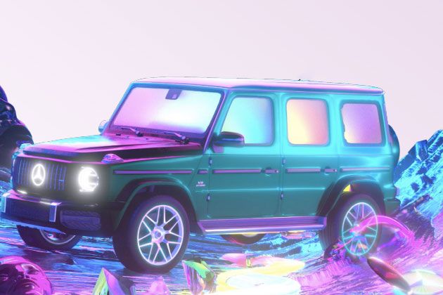 G-Class මෝටර් රථ පෙළ සඳහා Mercedes, NFT කලාකරුවන් සමඟ හවුල් වේ.