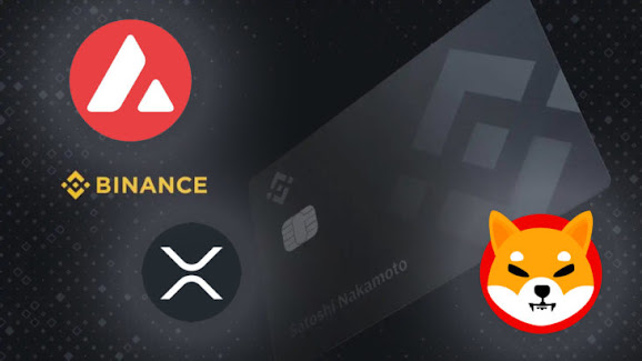 Binance Card භාවිතා කරන්නන්ට දැන් XRP, SHIB සහ AVAX වෙත ප්‍රවේශය ඇත.