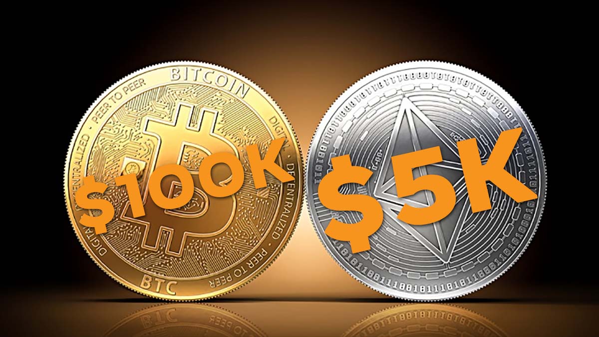2022 වසරේදී Bitcoin $100K  සීමාවට සහ Ether $5K සීමාවට ලගා වන බව Bloomberg  පවසයි.