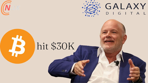 Galaxy Digital CEO පවසන්නේ, මෙම කාර්තුවේදී Bitcoin $30K වෙත ළඟා වුවහොත් ඔහු පුදුමයට පත් නොවනු ඇති බවයි.