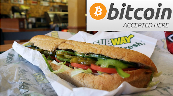 Subway, Bitcoin ගෙවීම් පිළිගනී, එබැවින් පරිශීලකයින්ට Lightning Network හරහා sandwich ලබා ගත හැකිය.