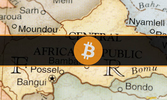 මධ්‍යම අප්‍රිකානු ජනරජය Bitcoin නීත්‍යානුකූල ටෙන්ඩරයක් ලෙස භාවිතා කරනු ලබයි.