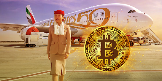 Emirates BTC ගෙවීම් භාර ගැනීමට සහ NFT එකතු කිරීම් දියත් කිරීමට සූදානම් වෙයි.