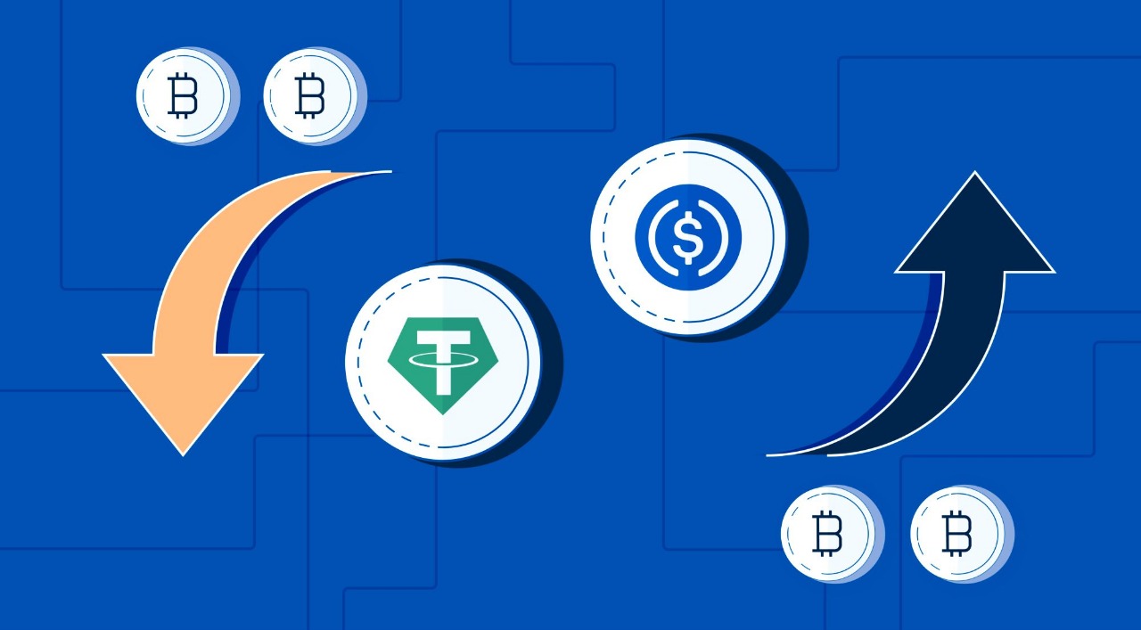 Tether (USDT) අභිබවා යාමෙන් USD Coin (USDC) ප්‍රධාන සන්ධිස්ථානයකට ළඟා වී ඇත.